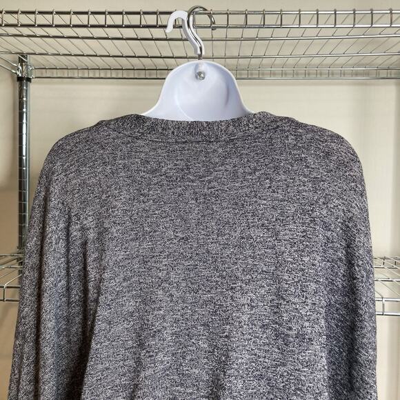 Talbots‎ Women's Heathered Blue Oversized Knit Sweater Size 2X/3X Lagenlook Boho - Picture 9 of 10
